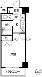 プレールカテリーナ代田橋の物件間取画像